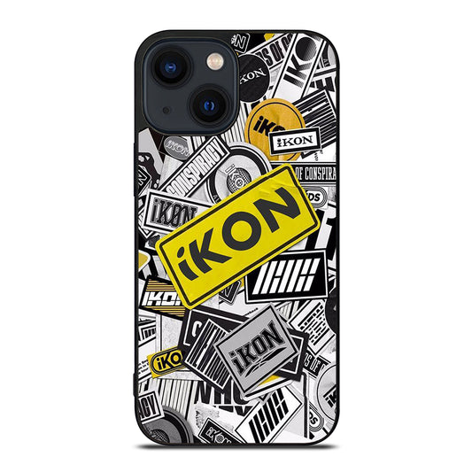 IKON KPOP LOGO iPhone 14 Plus Case Cover