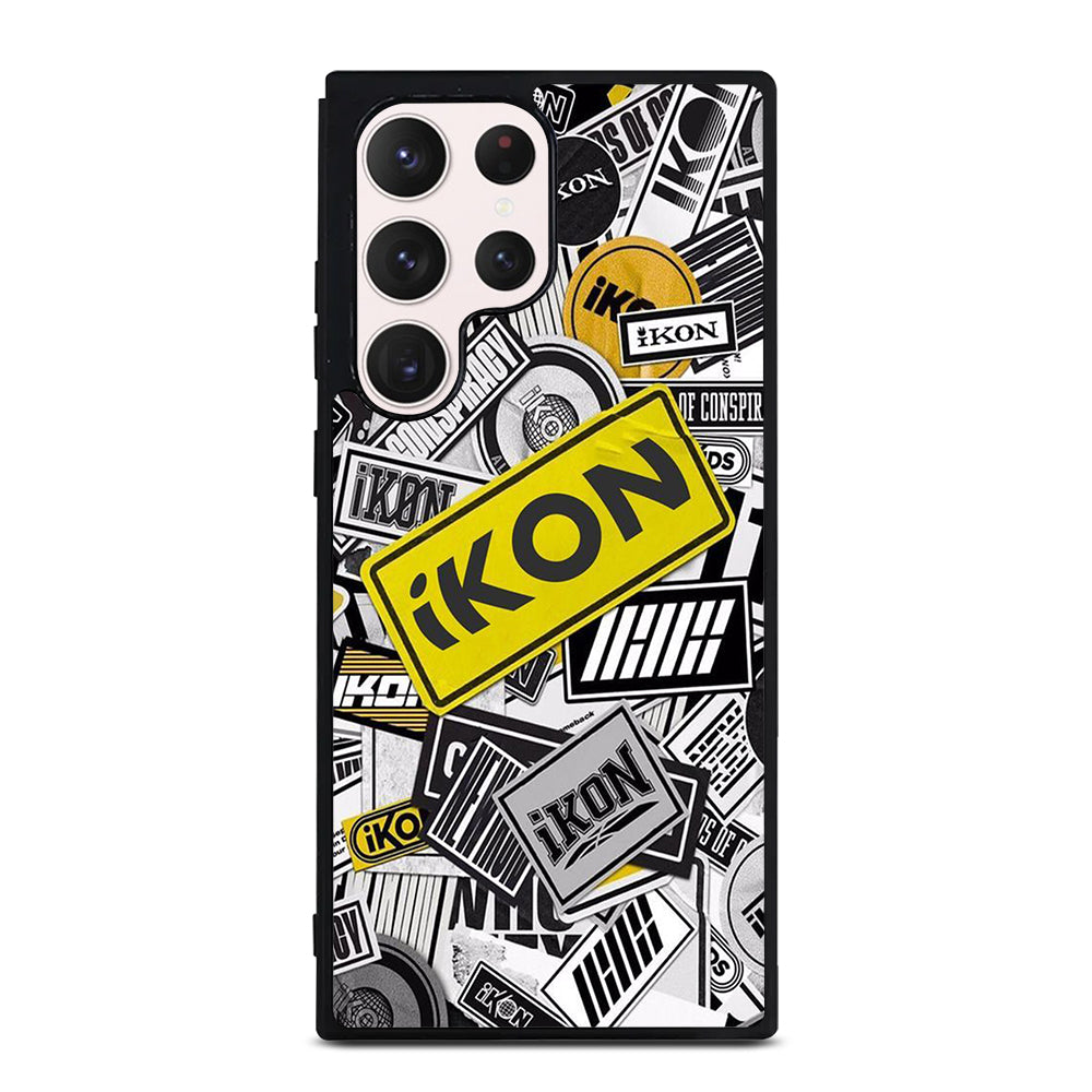 IKON KPOP LOGO Samsung Galaxy S23 Ultra Case Cover