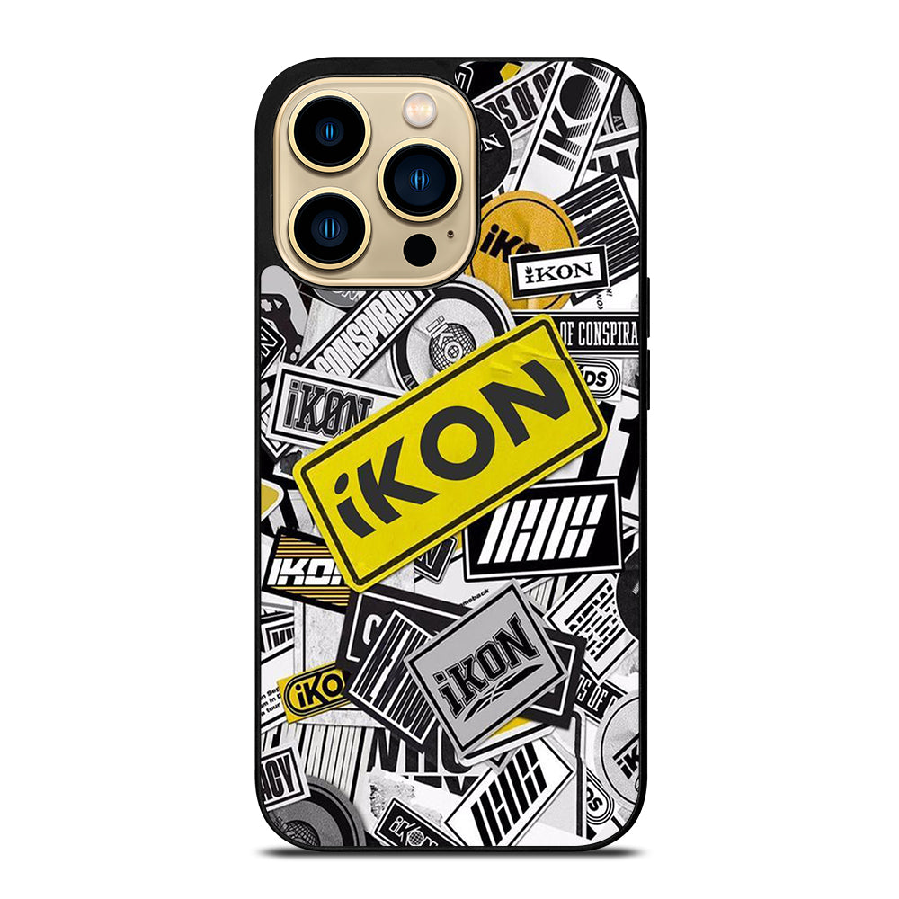 IKON KPOP LOGO iPhone 14 Pro Max Case Cover