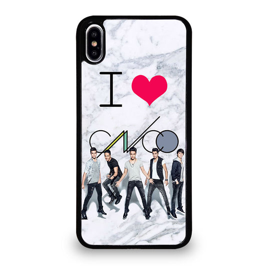 I LOVE CNCO MARBLE iPhone XS Max Case Cover