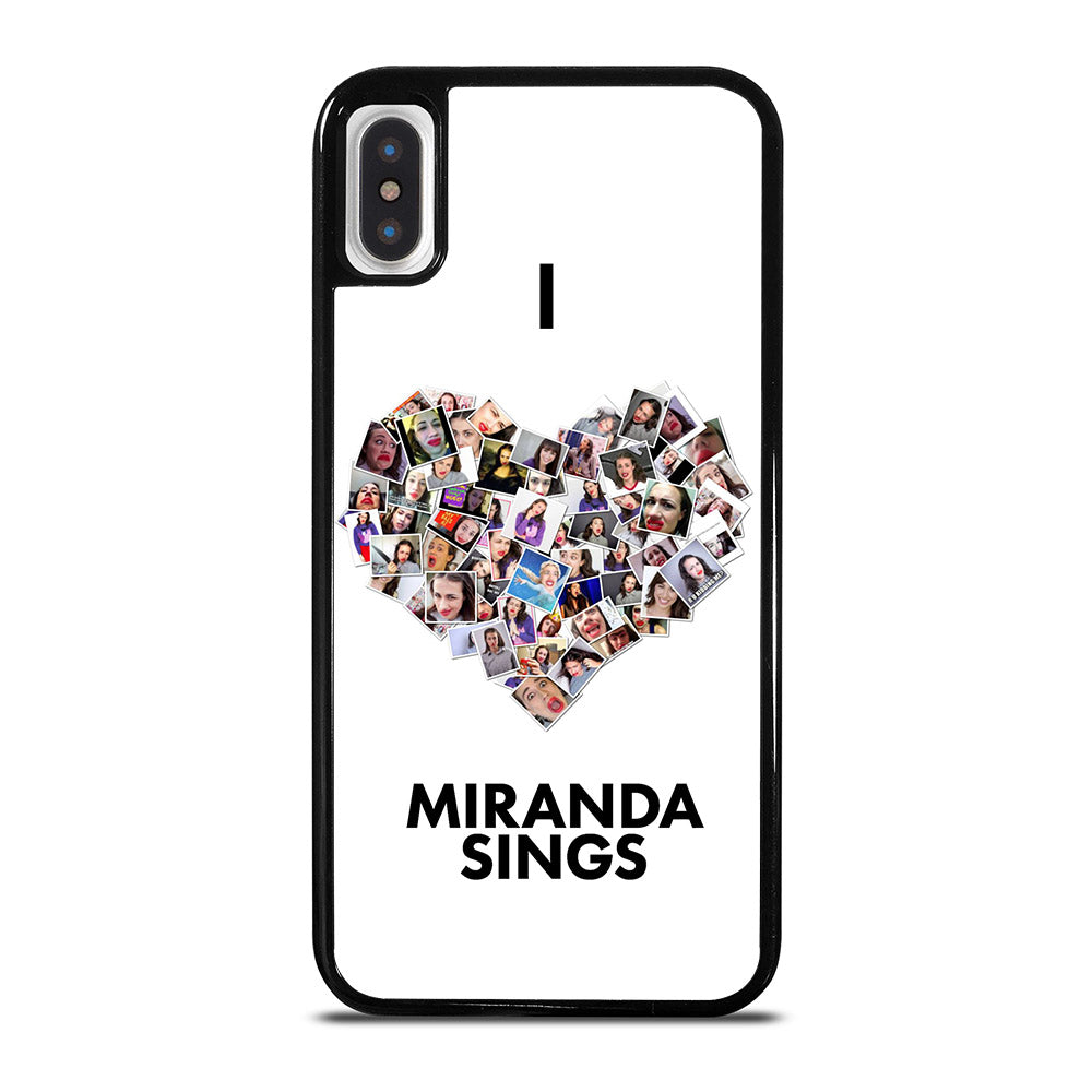 I LOVE MIRANDA SINGS iPhone X / XS Case Cover