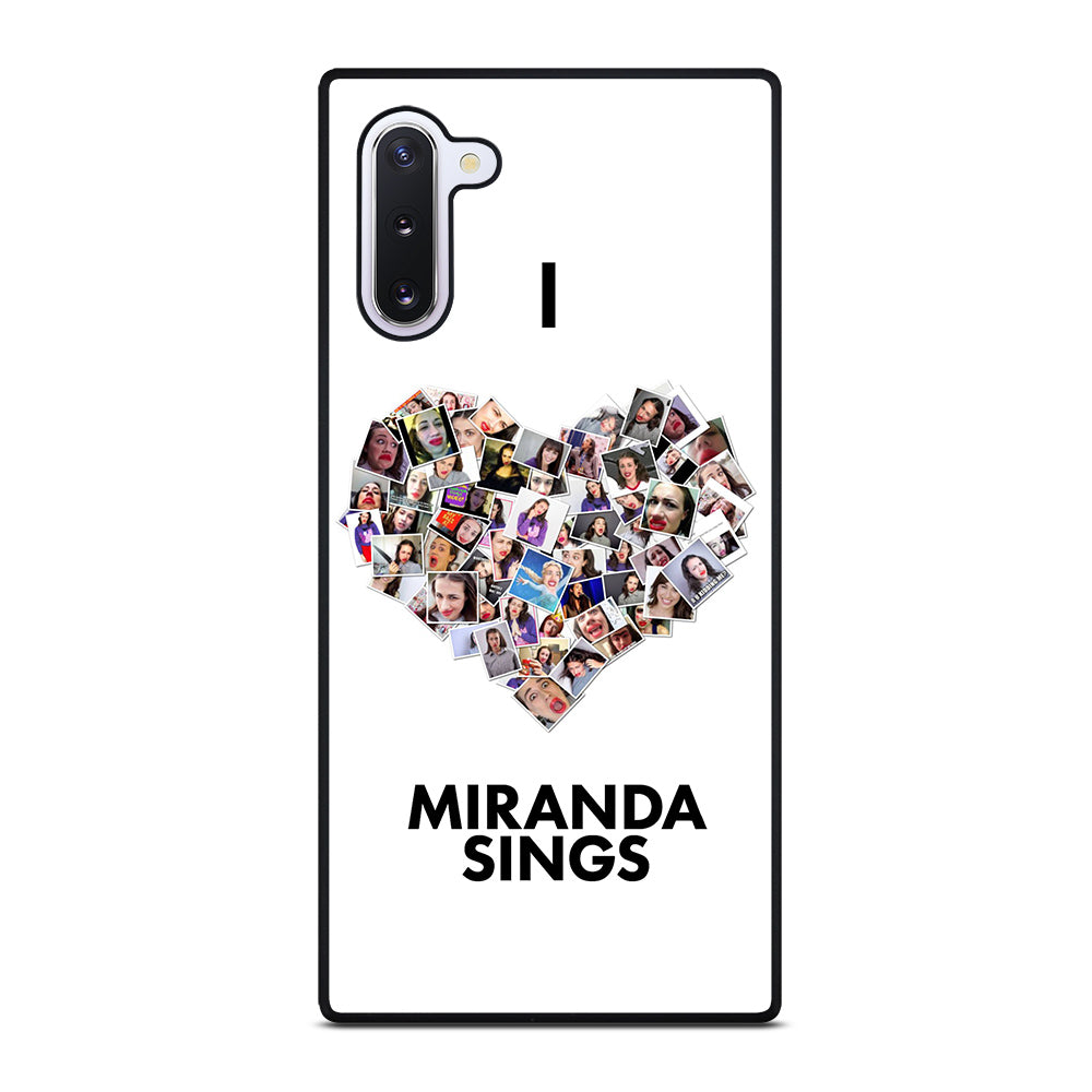 I LOVE MIRANDA SINGS Samsung Galaxy Note 10 Case Cover