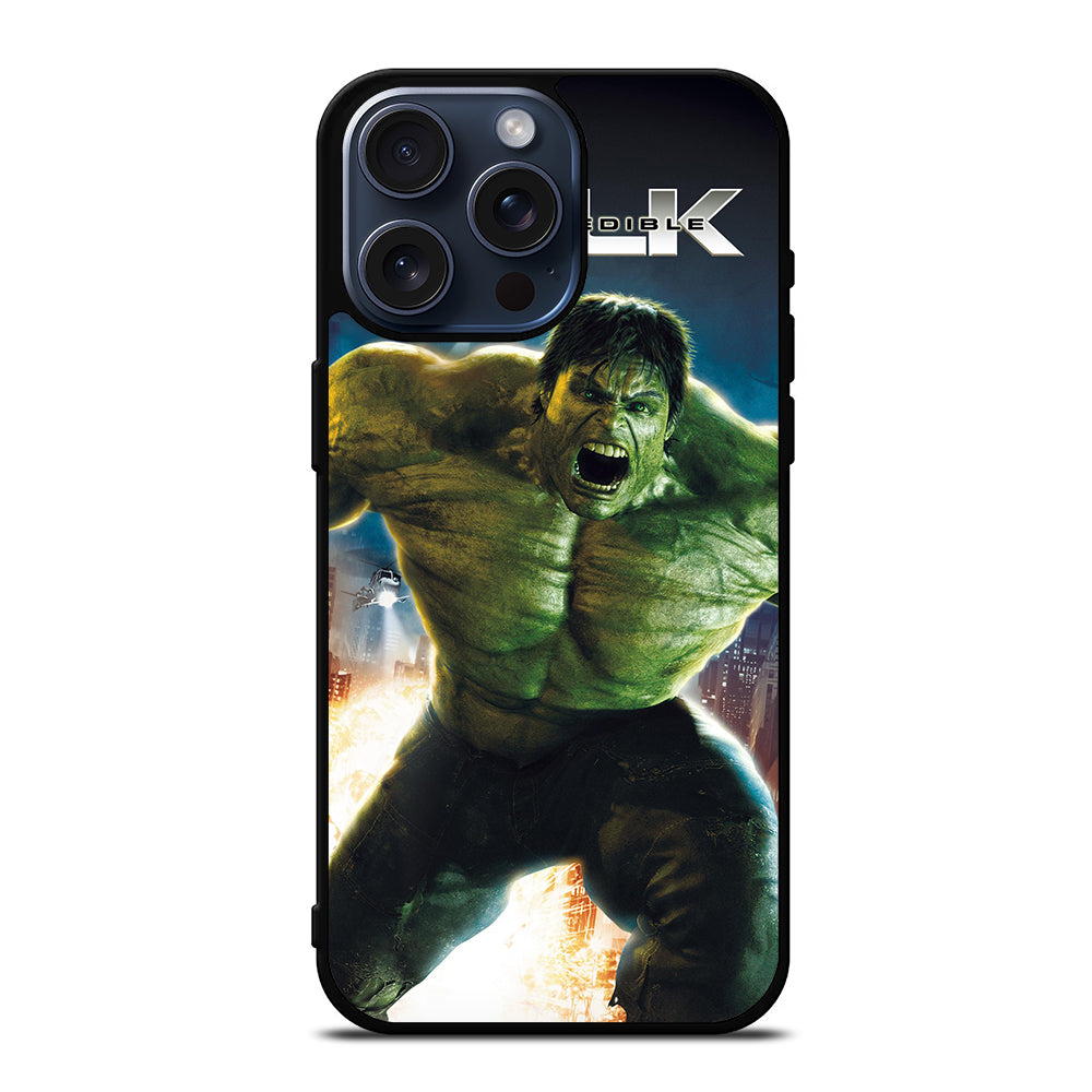 INCREDIBLE HULK MARVEL iPhone 15 Pro Max Case Cover