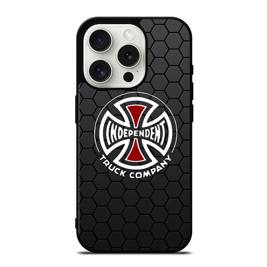 INDEPENDENT TRUCK COMPANY LOGO HEXAGON iPhone 15 Pro Case Cover