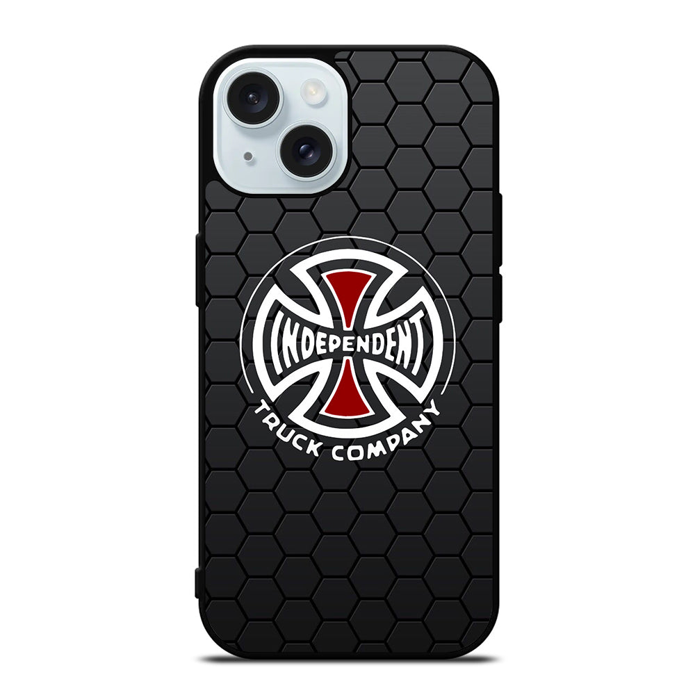 INDEPENDENT TRUCK COMPANY LOGO HEXAGON iPhone 15 Case Cover