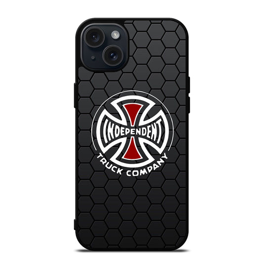 INDEPENDENT TRUCK COMPANY LOGO HEXAGON iPhone 15 Plus Case Cover