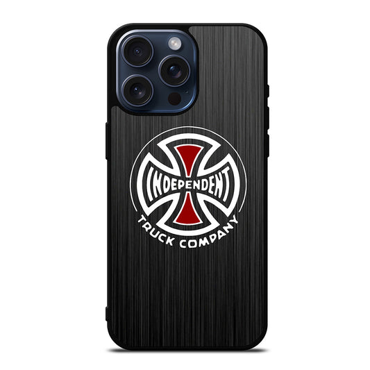 INDEPENDENT TRUCK COMPANY LOGO METAL iPhone 15 Pro Max Case Cover