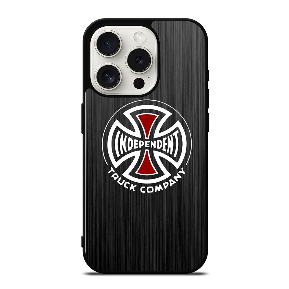 INDEPENDENT TRUCK COMPANY LOGO METAL iPhone 15 Pro Case Cover