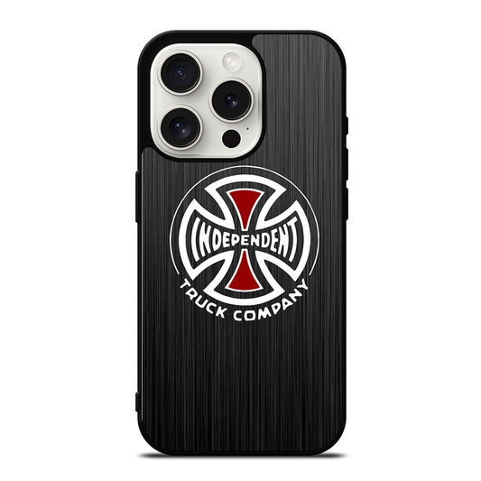 INDEPENDENT TRUCK COMPANY LOGO METAL iPhone 15 Pro Case Cover