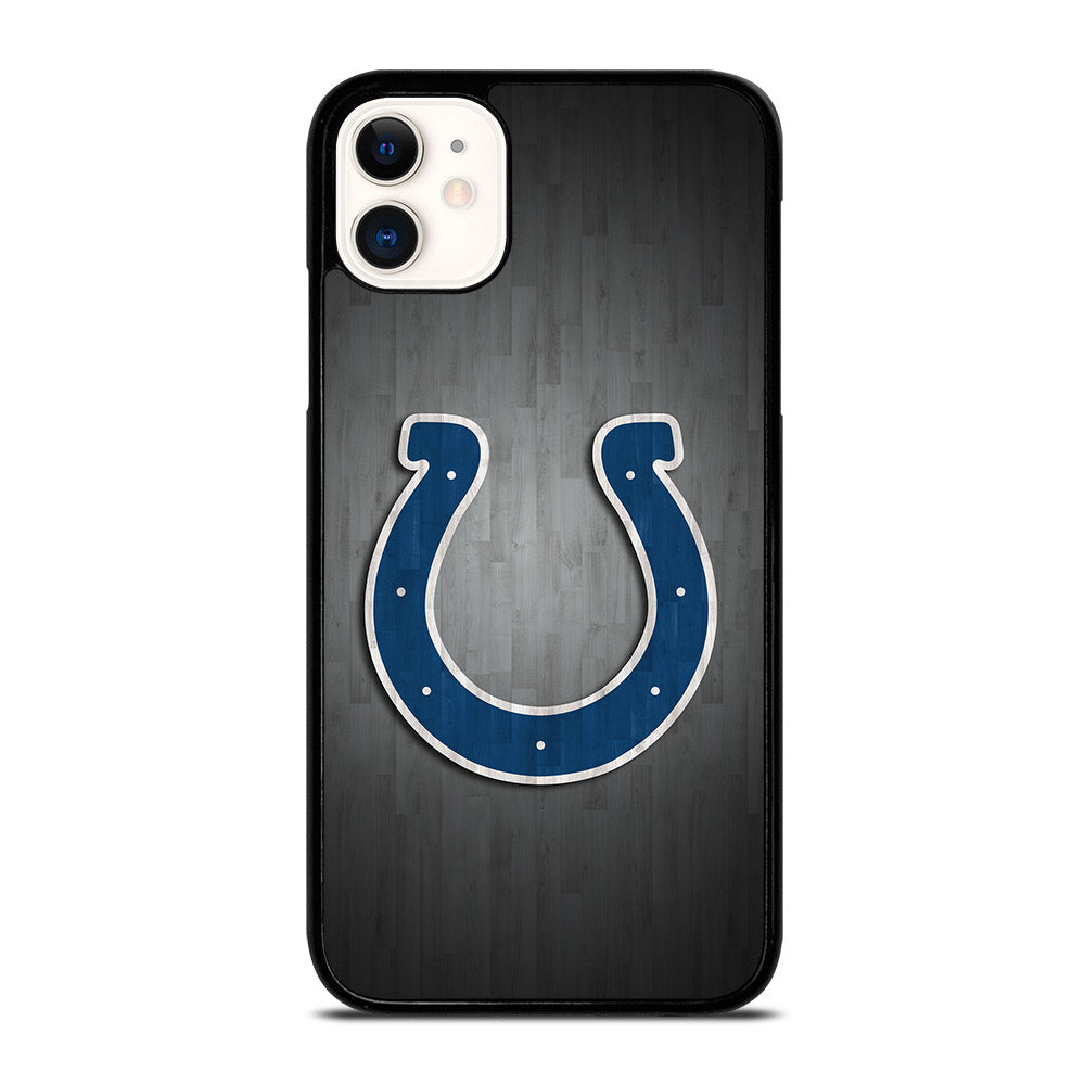 INDIANAPOLIS COLTS WOODEN LOGO iPhone 11 Case Cover