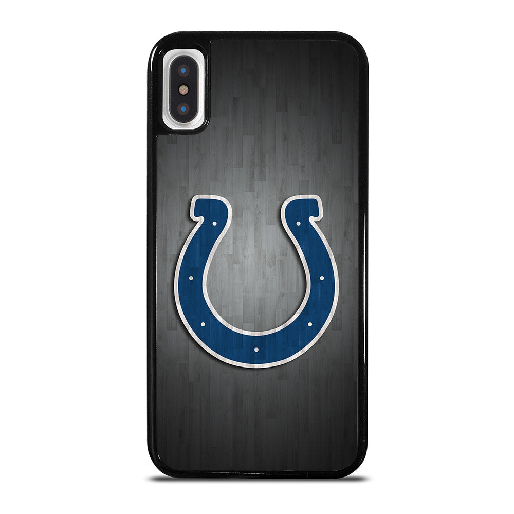 INDIANAPOLIS COLTS WOODEN LOGO iPhone X / XS Case Cover