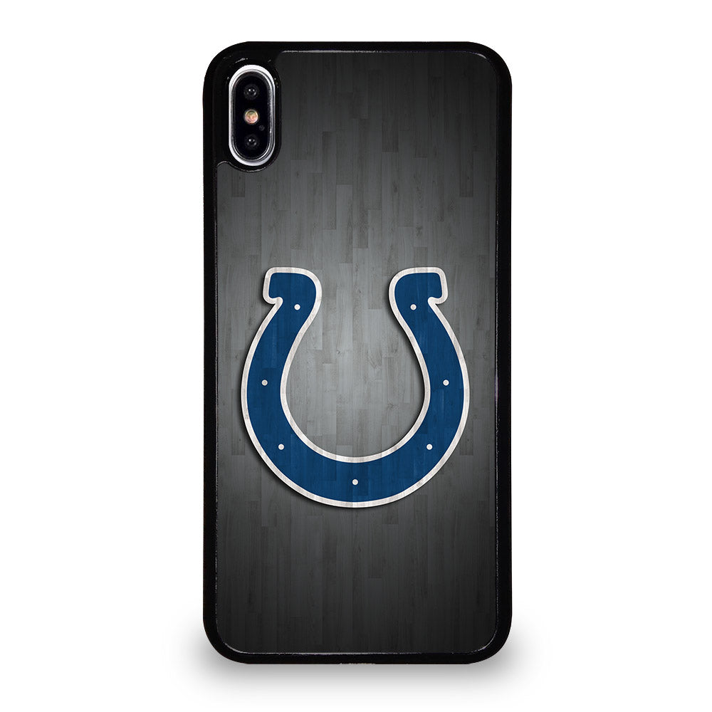 INDIANAPOLIS COLTS WOODEN LOGO iPhone XS Max Case Cover