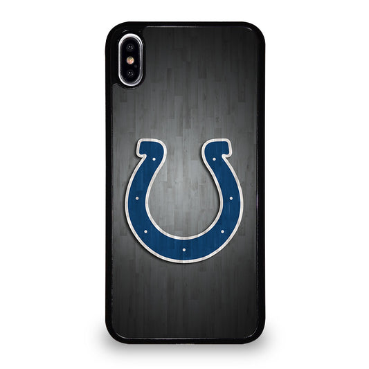 INDIANAPOLIS COLTS WOODEN LOGO iPhone XS Max Case Cover