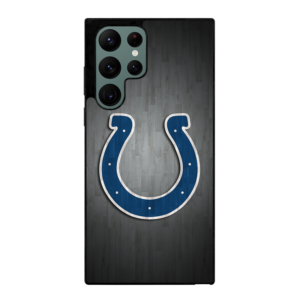 INDIANAPOLIS COLTS WOODEN LOGO Samsung Galaxy S22 Ultra Case Cover