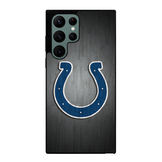 INDIANAPOLIS COLTS WOODEN LOGO Samsung Galaxy S22 Ultra Case Cover