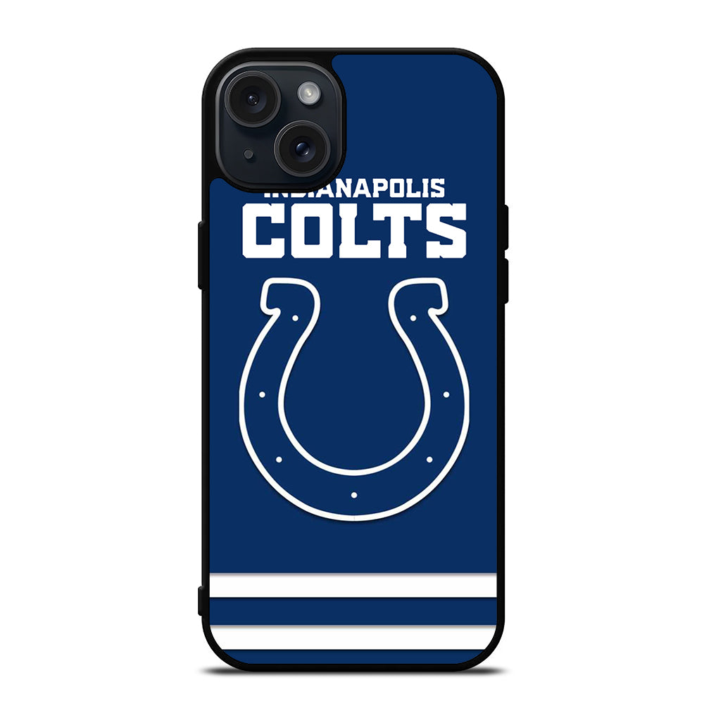 INDIANAPOLIS COLTS SYMBOL 3 iPhone 15 Plus Case Cover