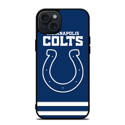 INDIANAPOLIS COLTS SYMBOL 3 iPhone 15 Plus Case Cover