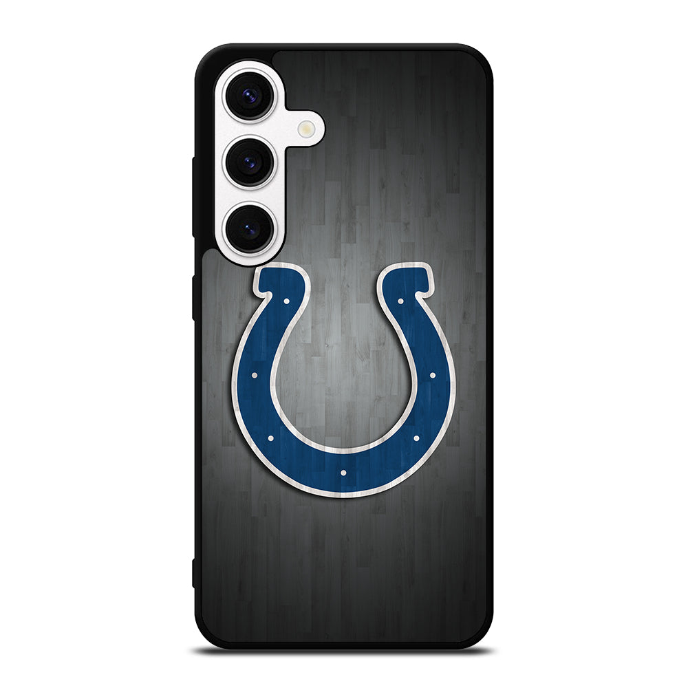INDIANAPOLIS COLTS WOODEN LOGO Samsung Galaxy S24 Case Cover