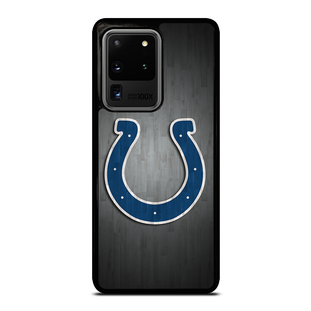 INDIANAPOLIS COLTS WOODEN LOGO Samsung Galaxy S20 Ultra Case Cover