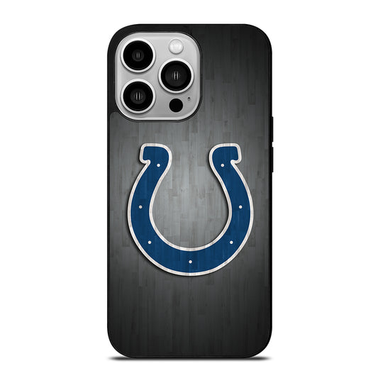 INDIANAPOLIS COLTS WOODEN LOGO iPhone 14 Pro Case Cover