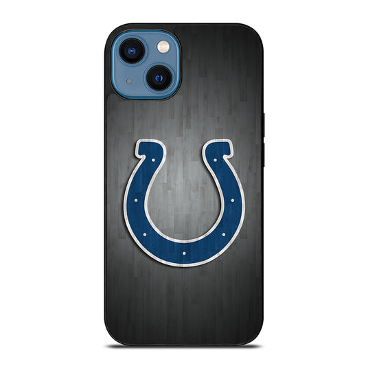 INDIANAPOLIS COLTS WOODEN LOGO iPhone 14 Case Cover