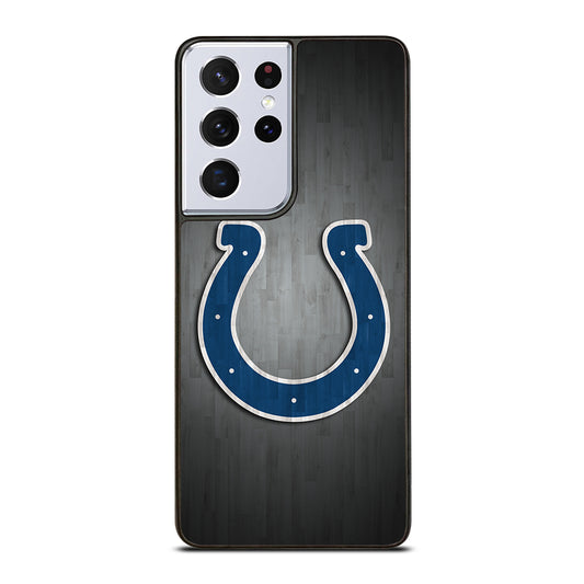 INDIANAPOLIS COLTS WOODEN LOGO Samsung Galaxy S21 Ultra Case Cover