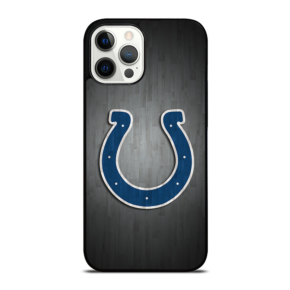 INDIANAPOLIS COLTS WOODEN LOGO iPhone 12 Pro Max Case Cover