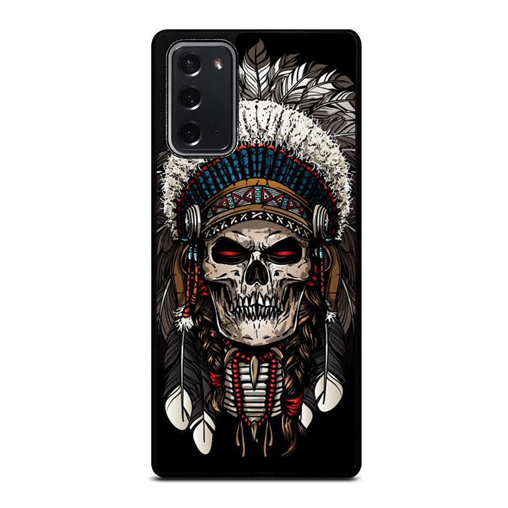 INDIAN FEATHER SKULL ART 2 Samsung Galaxy Note 20 Case Cover
