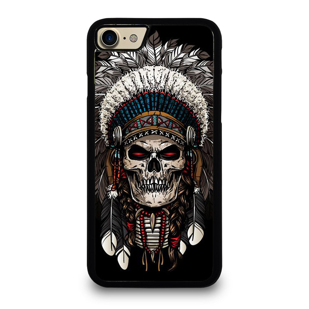 INDIAN FEATHER SKULL ART 2 iPhone 7 / 8 Case Cover