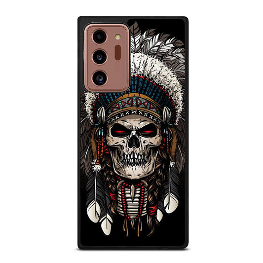 INDIAN FEATHER SKULL ART 2 Samsung Galaxy Note 20 Ultra Case Cover