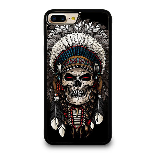 INDIAN FEATHER SKULL ART 2 iPhone 7 / 8 Plus Case Cover