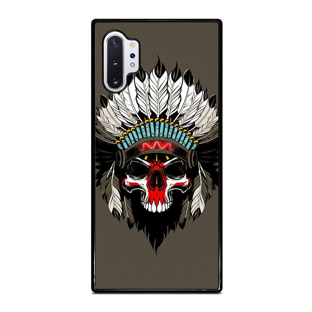 INDIAN FEATHER SKULL ART Samsung Galaxy Note 10 Plus Case Cover