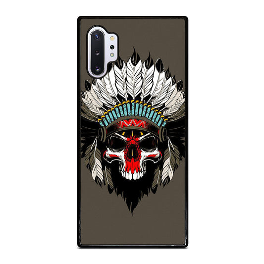 INDIAN FEATHER SKULL ART Samsung Galaxy Note 10 Plus Case Cover
