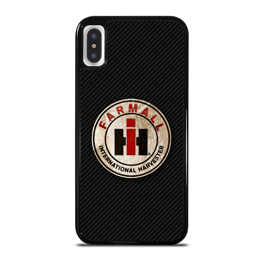 INTERNATIONAL HARVESTER LOGO CARBON iPhone X / XS Case Cover