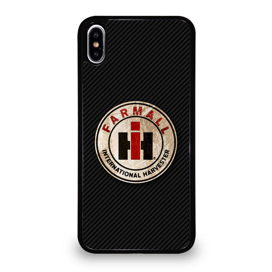 INTERNATIONAL HARVESTER LOGO CARBON iPhone XS Max Case Cover