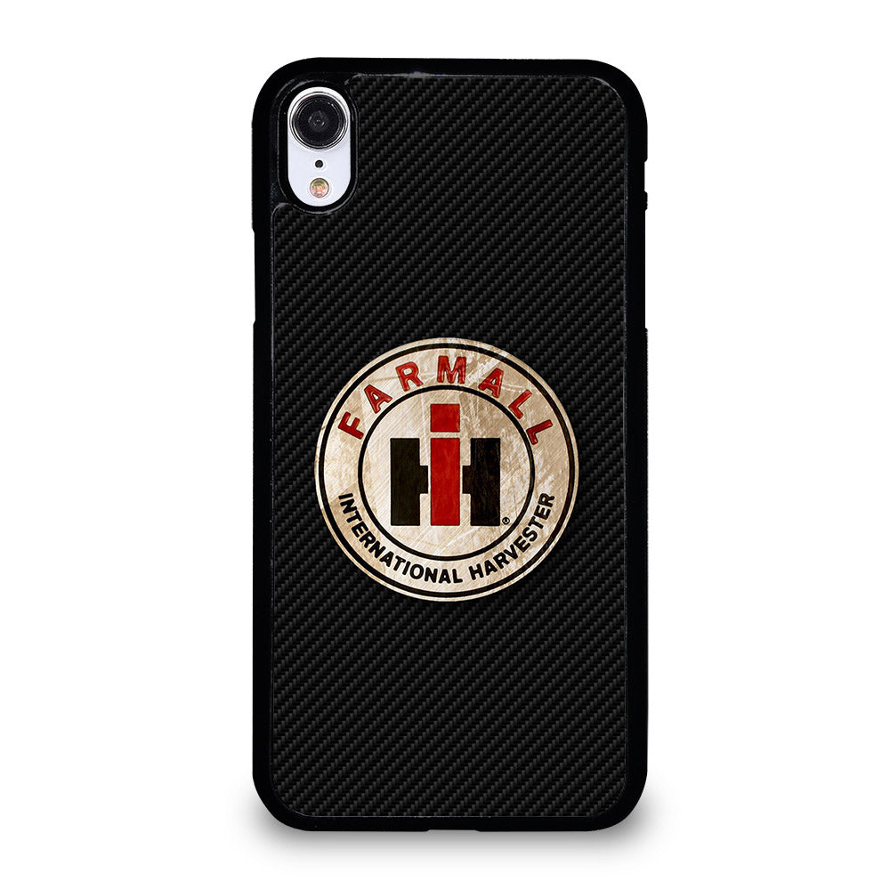 INTERNATIONAL HARVESTER LOGO CARBON iPhone XR Case Cover