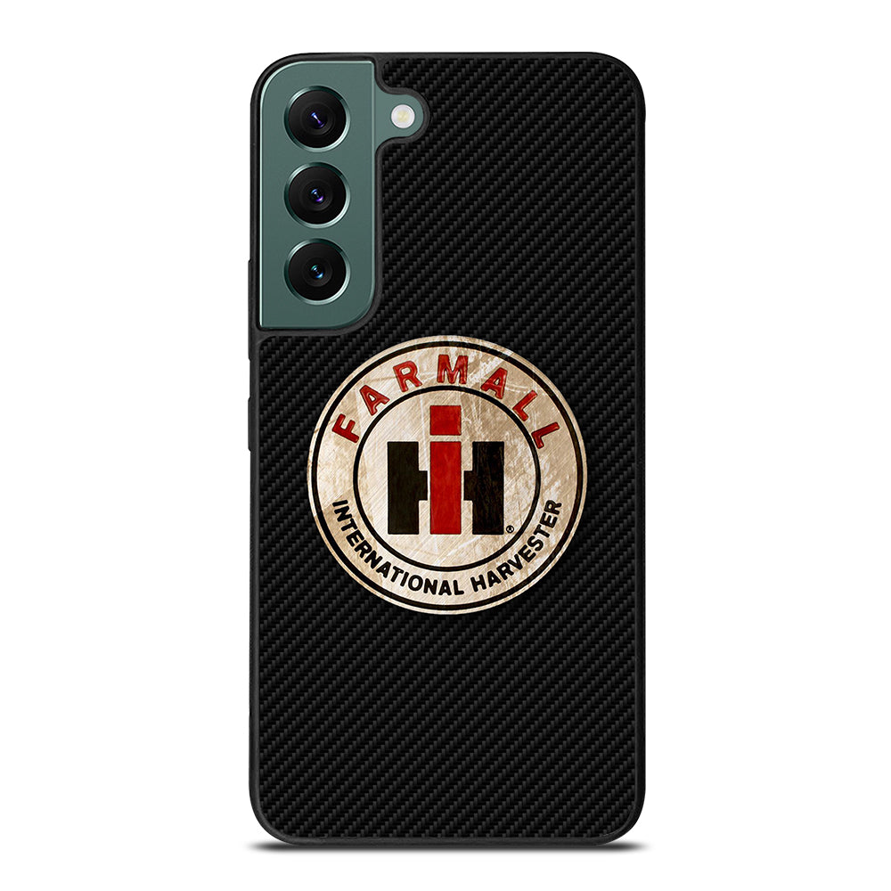 INTERNATIONAL HARVESTER LOGO CARBON Samsung Galaxy S22 Case Cover