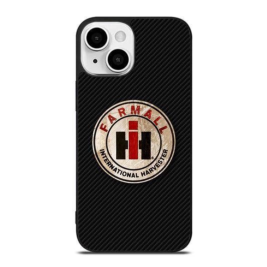 INTERNATIONAL HARVESTER LOGO CARBON iPhone 13 Mini Case Cover