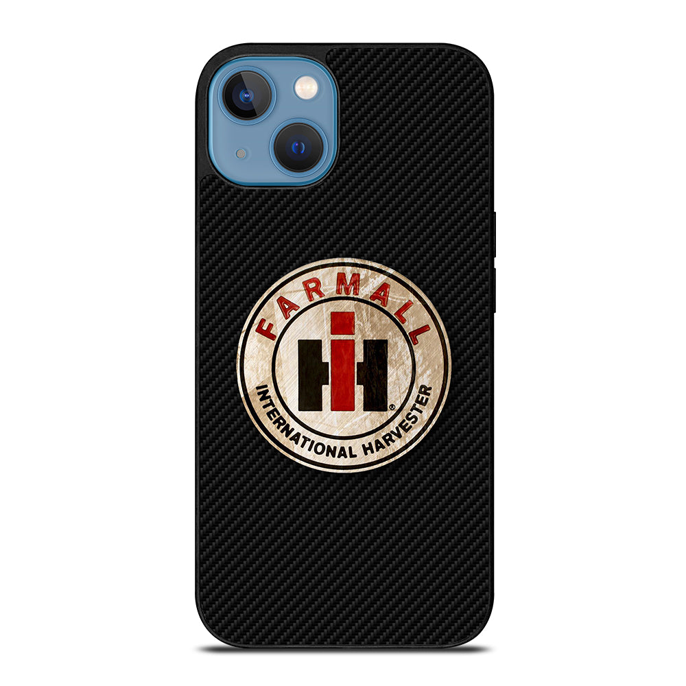 INTERNATIONAL HARVESTER LOGO CARBON iPhone 13 Case Cover