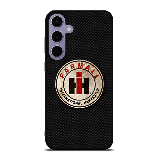 INTERNATIONAL HARVESTER LOGO CARBON Samsung Galaxy S24 Plus Case Cover