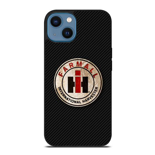 INTERNATIONAL HARVESTER LOGO CARBON iPhone 14 Case Cover