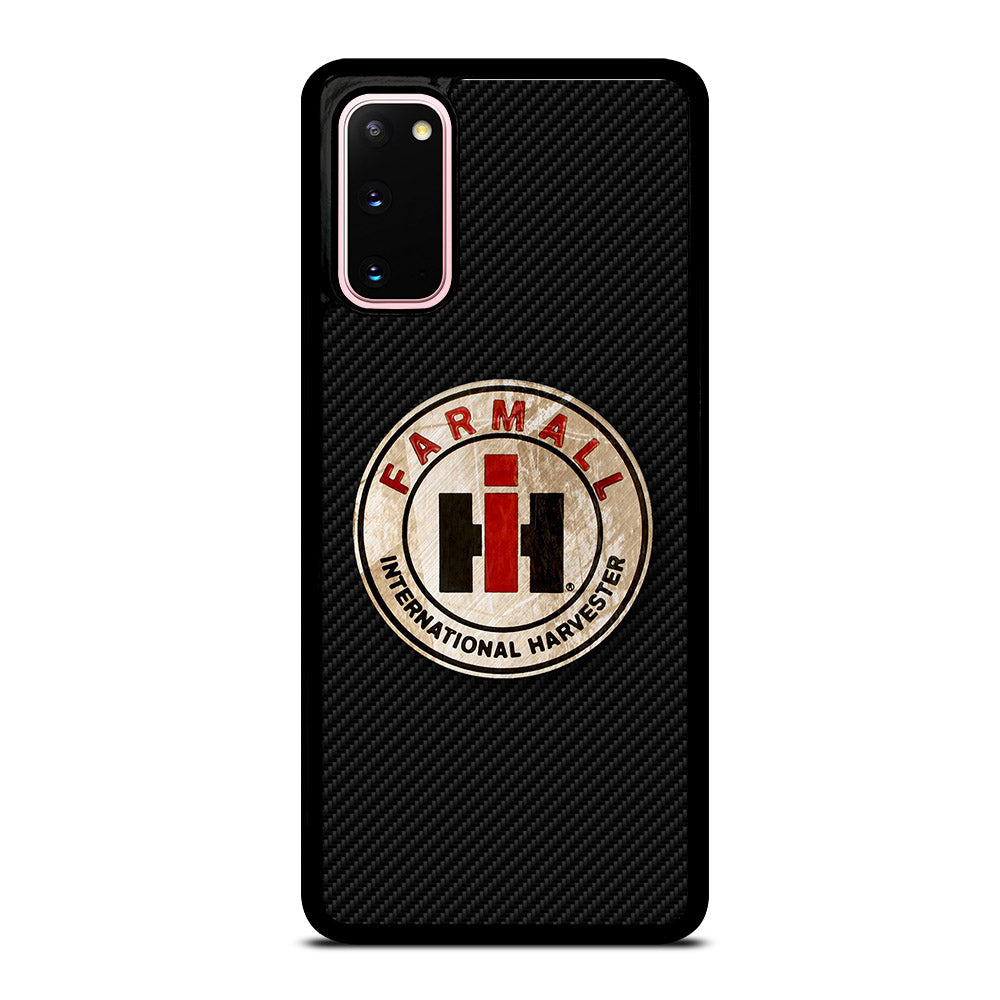 INTERNATIONAL HARVESTER LOGO CARBON Samsung Galaxy S20 Case Cover