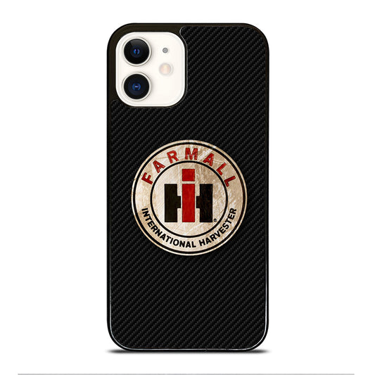 INTERNATIONAL HARVESTER LOGO CARBON iPhone 12 Case Cover