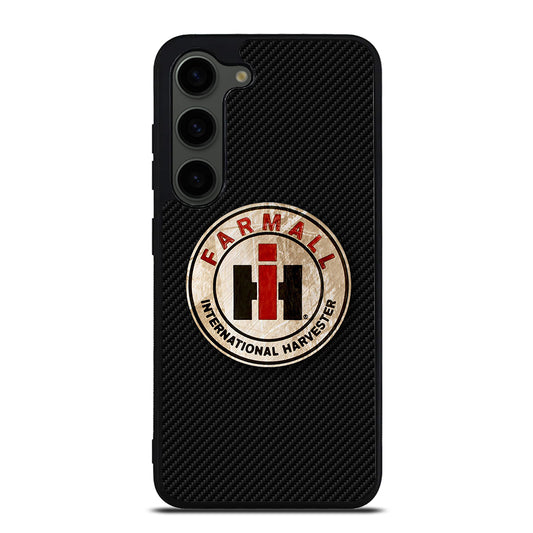 INTERNATIONAL HARVESTER LOGO CARBON Samsung Galaxy S23 Plus Case Cover