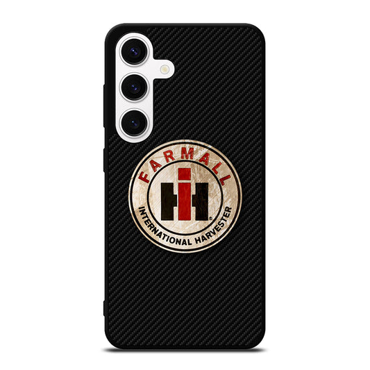 INTERNATIONAL HARVESTER LOGO CARBON Samsung Galaxy S24 Case Cover
