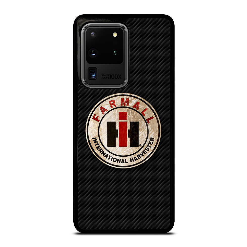 INTERNATIONAL HARVESTER LOGO CARBON Samsung Galaxy S20 Ultra Case Cover