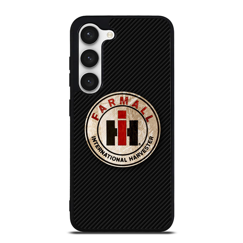INTERNATIONAL HARVESTER LOGO CARBON Samsung Galaxy S23 Case Cover