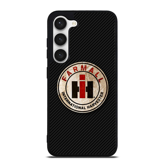 INTERNATIONAL HARVESTER LOGO CARBON Samsung Galaxy S23 Case Cover