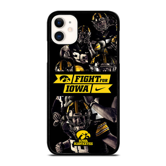 IOWA HAWKEYES FIGHT FOR IOWA 2 iPhone 11 Case Cover