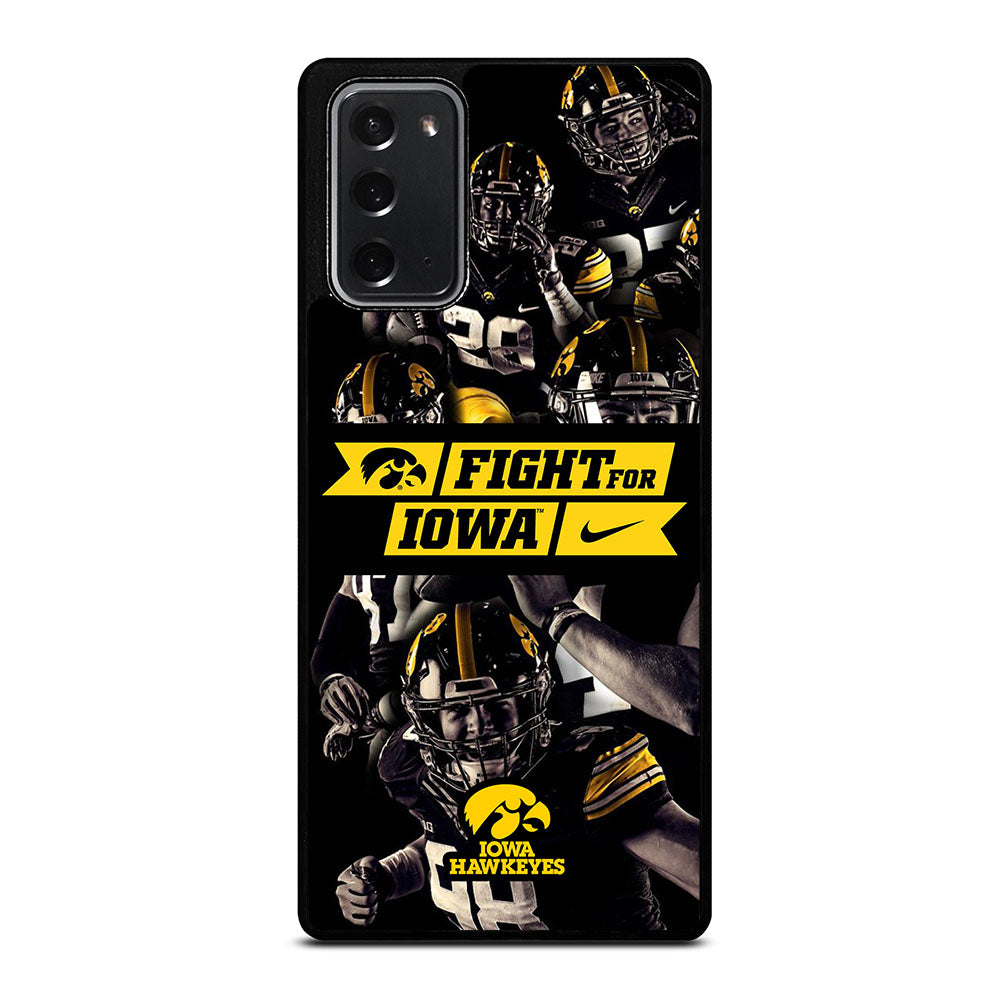 IOWA HAWKEYES FIGHT FOR IOWA 2 Samsung Galaxy Note 20 Case Cover